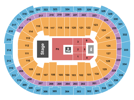 Lenovo Center Nine Inch Nails Seating Chart